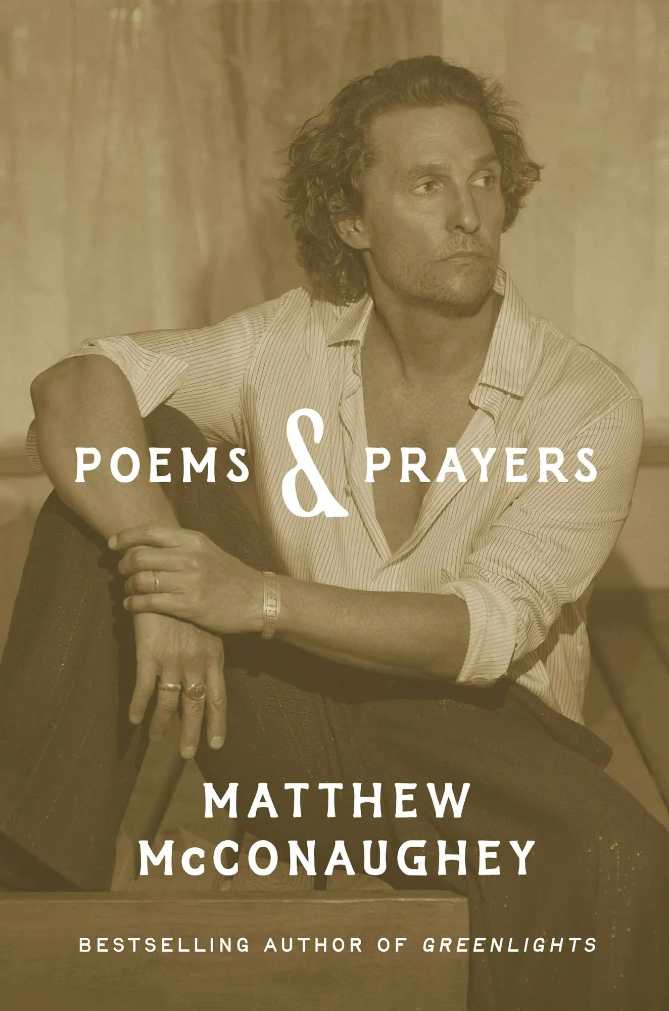 Matthew McConaughey gears up for Poems & Prayers book tour