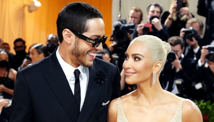 Photo: Kim Kardashian and Pete Davidson turning heads at the 2022 Met Gala