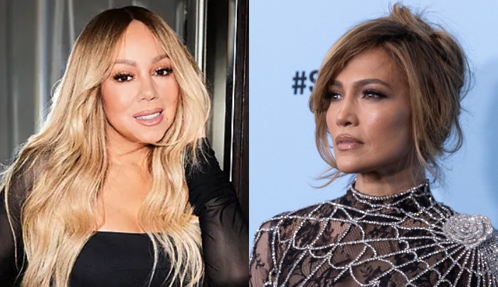 Photo: Mariah Carey trying to get one up on Jennifer Lopez with new ambitions: Source