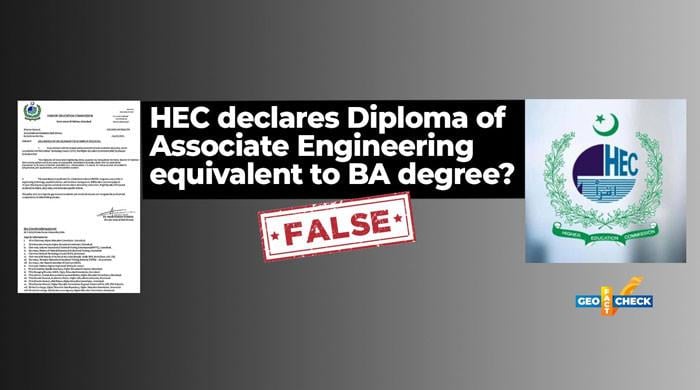 Fact-check: Viral DAE equivalency notification is fake, confirms HEC