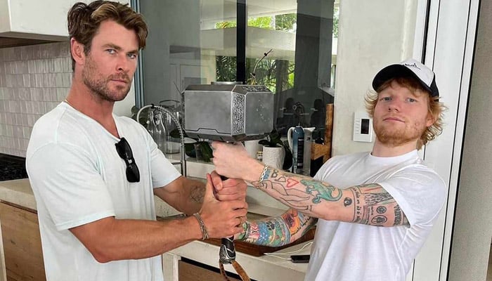 Chris Hemsworth shares rare details about performance at Ed Sheeran gig