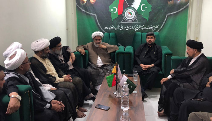 Sindh governor holds talks with MWM delegation in Karachi, August 7, 2025. — X/@mwmpakofficial