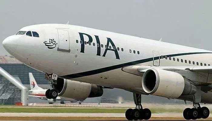 An aeroplane of the Pakistan International Airlines is seen in this file photo. — AFP/File