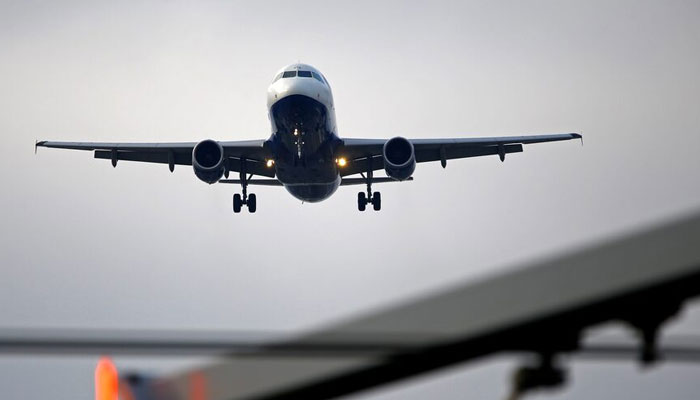 An airplane prepares to land at an airport. — Reuters/File