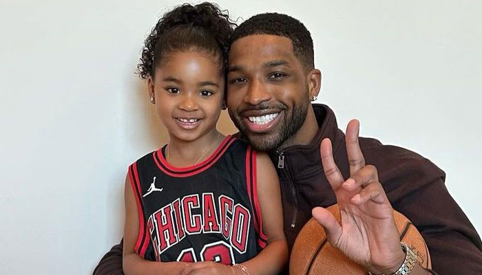 Tristan Thompson supports daughter Trues new venture