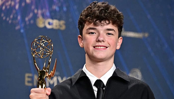 Owen Cooper celebrates his big win with parents in major outing