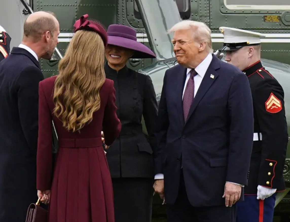 Why Did Kate Middleton skip curtsy to King Charles at Trump welcome?