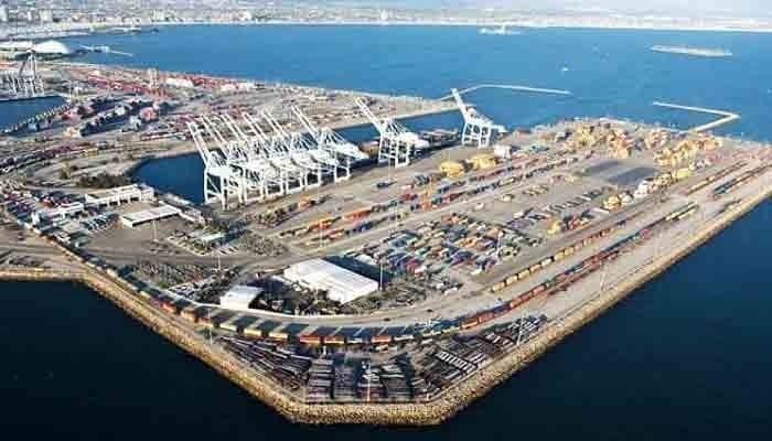 Aerial view of Irans Chabahar Port. —AFP/File