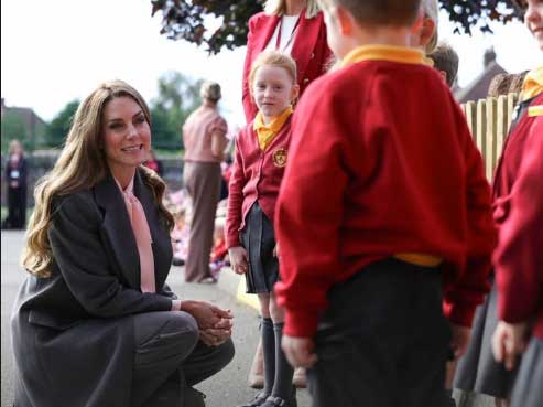 Prince William and Kate honour Taylor Swift fan Elsie Dot in Southport