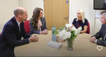 Prince William and Kate honour Taylor Swift fan Elsie Dot in Southport