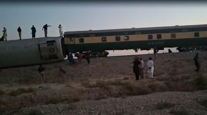 Jaffar Express derails in Mastung's Dasht area after explosion on track