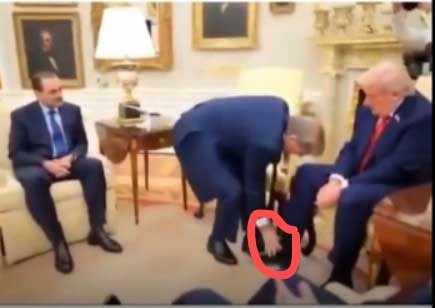 The AI-generated video shows the prime minister with more than five fingers, a clear sign of digital manipulation