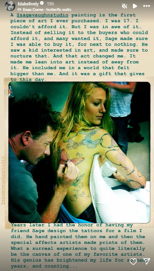 Blake Lively opens up about her first-ever art purchase at 17
