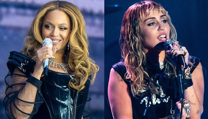 Miley Cyrus shows off special gift from Beyoncé
