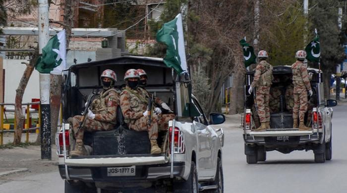 Security forces 'crush terrorist formation, kill six' in Dalbandin