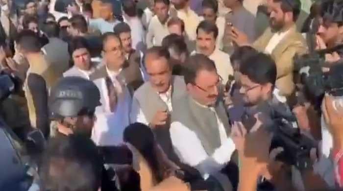 KP CM Afridi returns from Adiala jail after being denied meeting with Imran Khan