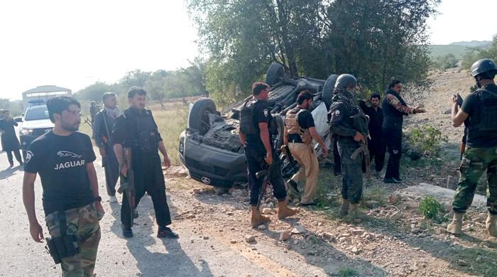 SP among three cops martyred as twin blasts rock KP's Hangu
