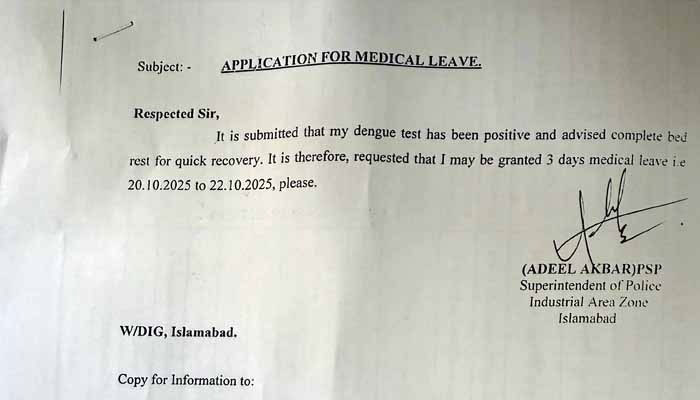 SP Adeel Akbar believed to have accidentally shot himself, claim police sources