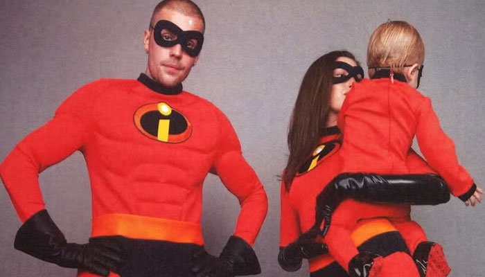 Justin Bieber and family share their Halloween costumes