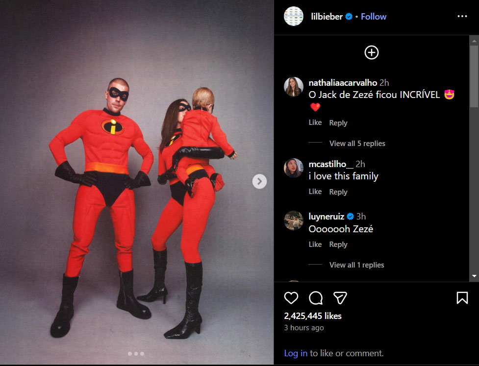Justin Bieber drops Halloween snaps on social media