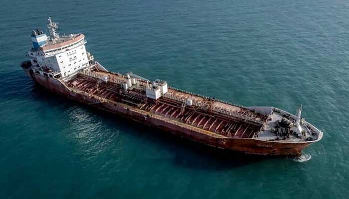 This picture taken on shows a view of an oil tanker on October 31, 2022.— AFP/File