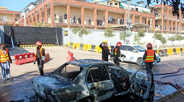 Islamabad blast: Motorcycle rider who transported suicide bomber 'taken into custody'