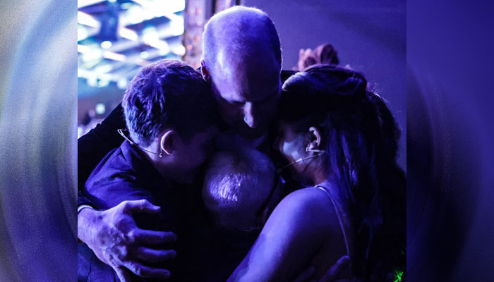 Prince William seen embracing people at the Earthshot Awards Night