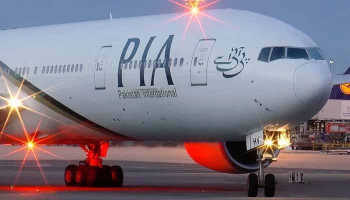 A Pakistan International Airlines aeroplane can be seen in this undated image. —APP/File