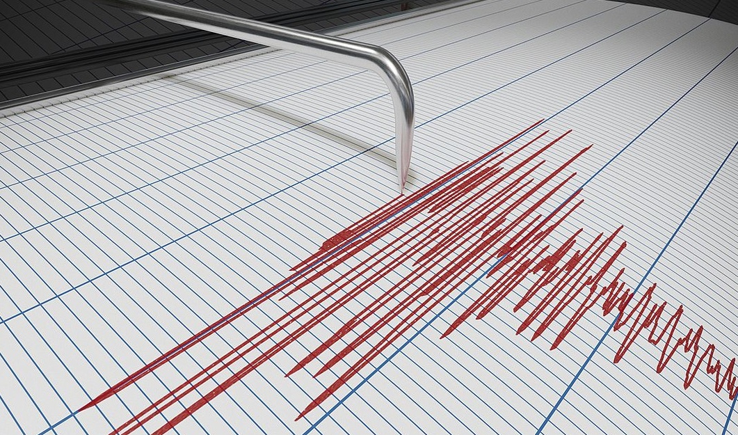 The representational image of a Richter scale measuring an earthquake. — Unsplash/File