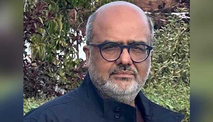Former adviser to ex-PM Imran Khan on interior Mirza Shahzad Akbar. — Geo News/Murtaza Ali Shah