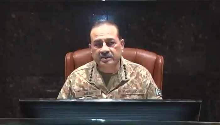 Chief of Army Staff (COAS) and Chief of Defence Forces (CDF) Field Marshal Asim Munir chairs the 273rd Corps Commanders’ Conference (CCC) at the General Headquarters, Rawalpindi on December 24, 2025. — Screengrab via ISPR video