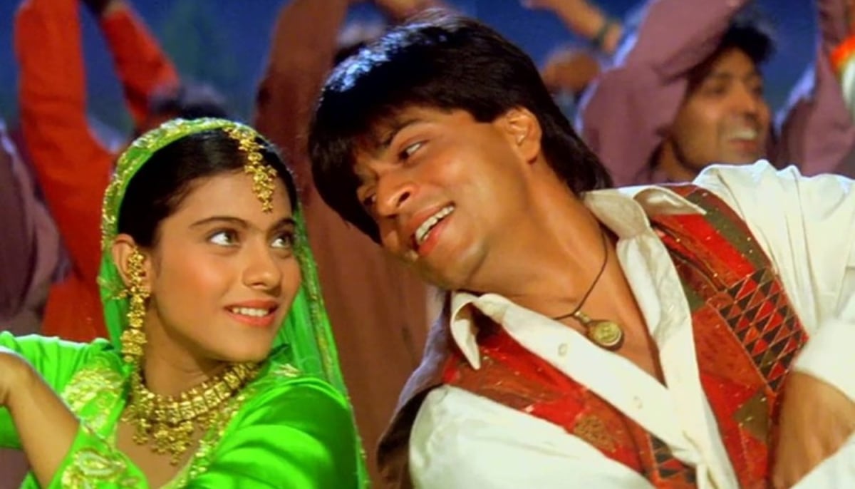 This screengrab shows a scene from a song in the Bollywood movie Dilwale Dulhania Le Jayenge. — Asia News Network/File