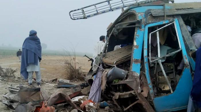 One killed, nine injured in IED attack on cement company bus in Lakki Marwat