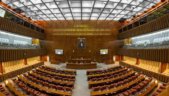 An image showing an interior view of the Senate hall. — Senate website/File