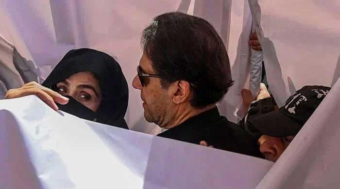 Imran Khan 'meets' Bushra Bibi in Adiala jail