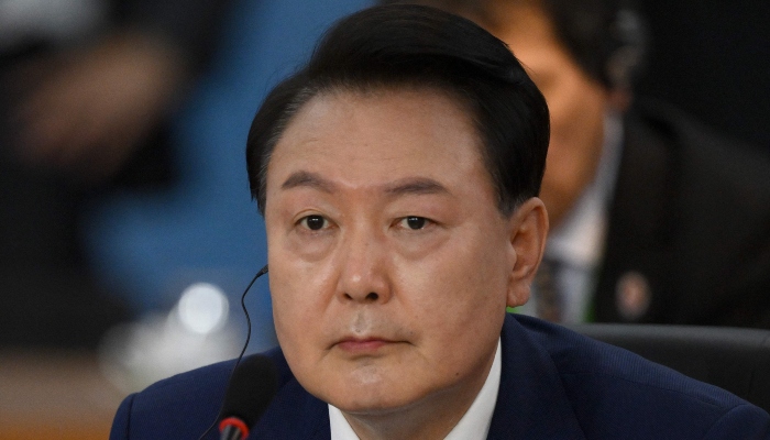 South Koreas former president Yoon Suk Yeol attends the third session of the G20 Leaders Meeting in Rio de Janeiro, Brazil, on November 19, 2024. — AFP