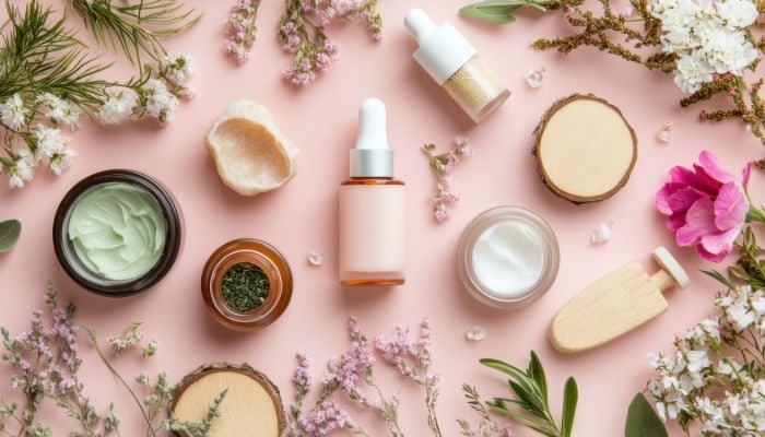 A representational image showing skincare products. — Canva