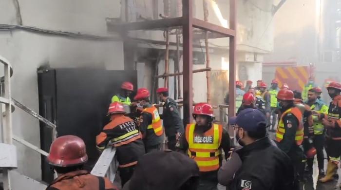 At least three dead in Lahore's Gulberg hotel fire