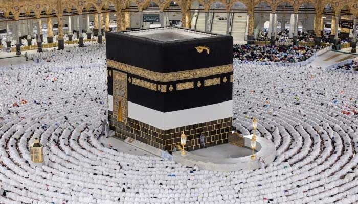 People perform morning prayers in the Grand Mosque during the annual Hajj pilgrimage in the holy city of Makkah, Saudi Arabia, June 2, 2025. — Reuters