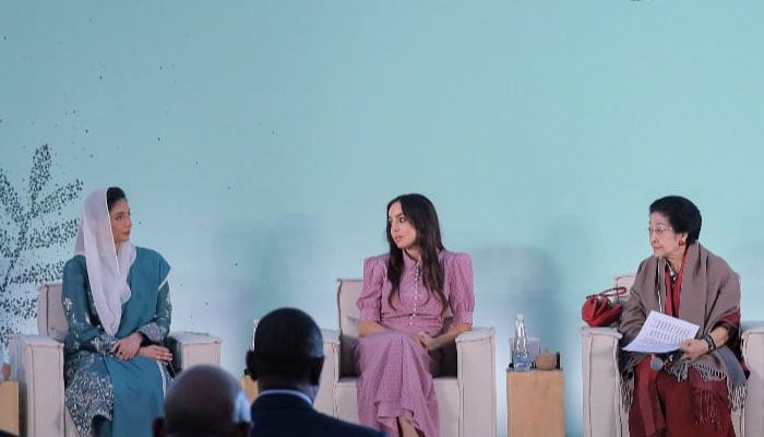 Aseefa Bhutto Zardari attends Zayed Award for Human Fraternity Majlis 2026 in Abu Dhabi. — Reporter