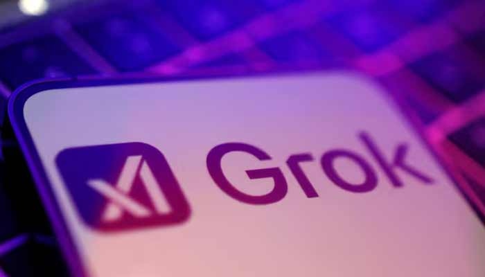 xAI and Grok logos are seen in this illustration taken February 16, 2025.— Reuters