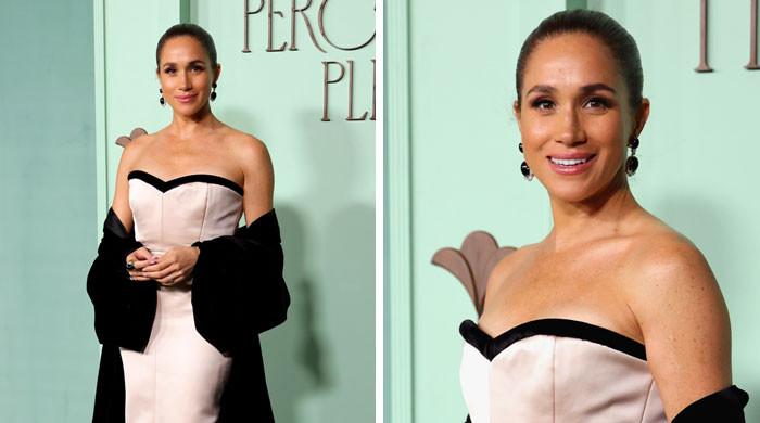 Meghan Markle tunes out troubles at glitzy gala for charity