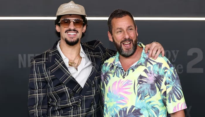 Bad Bunny and Adam Sandler got close working on Happy Gilmore 2 together