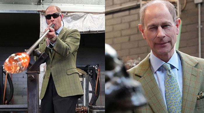 Duke of Edinburgh showing his fiery sense of fun during tough times