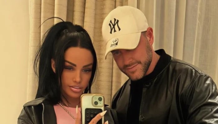 Katie had returned to the UK but returned this week to spend time with her new husband