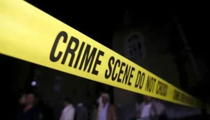 A representational image of a crime scene restricted with a police tape. — Reuters/File