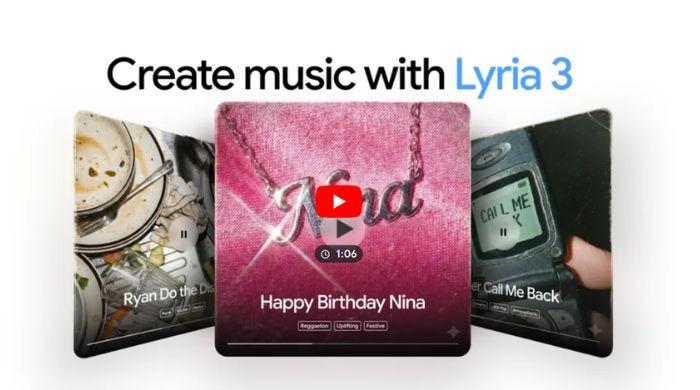 Google's Gemini Lyria 3: AI music generator that creates 30-second songs
