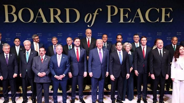 Trump tells first meeting of Board of Peace that $7bn raised for Gaza