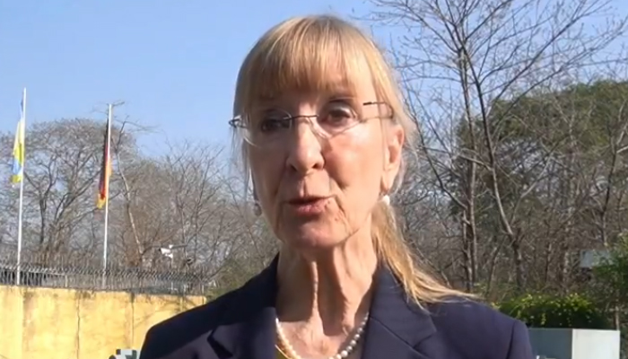 German Ambassador to Pakistan Ina Lepel. — X@GermanyinPAK