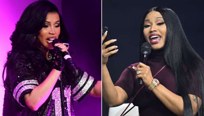 The iconic rappers have been feuding for years